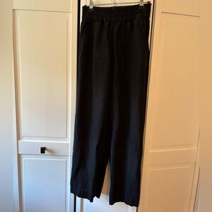 notPerfectLinen Puglia Pants, heavyweight black, size M/L